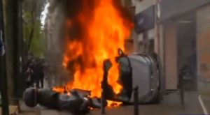 Francia: disturbios en París durante manifestaciones por el Día del Trabajo