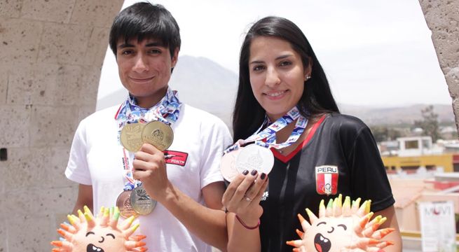 Sara y Daniel Vizcarra, dos tiradores arequipeños ya integran el Top Perú Lima 2019