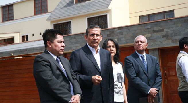 Esto dijeron Ollanta Humala y Nadine Heredia tras incautación de su vivienda