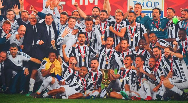 Juventus venció al AC Milan y se consagró tetracampeón de la Copa Italia