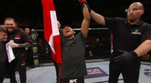 UFC Chile: Enrique Barzola logró una buena victoria en las preliminares del evento