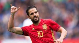 Rusia 2018: Cesc Fábregas reunió equipo de estrellas para enfrentar a Argentina