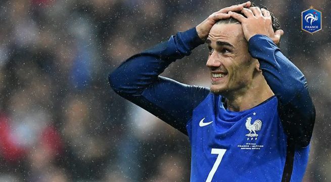 Francia deja dudas previo a Rusia 2018 al empatar 1-1 con Estados Unidos