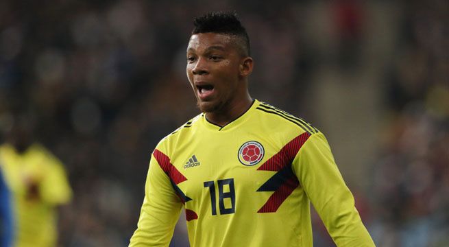 Rusia 2018: El colombiano Frank Fabra queda fuera del Mundial