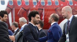 Selección de Egipto arriba a Rusia para disputar el Mundial