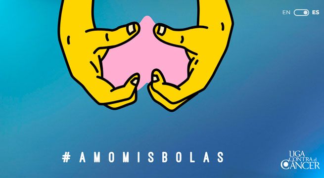 “Amo mis bolas”, la nueva campaña de la Liga contra el cáncer