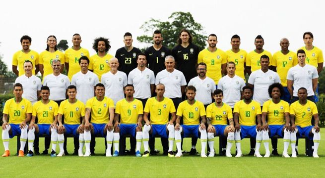 Selección de Brasil se tomó fotos oficiales y recibió clases de VAR