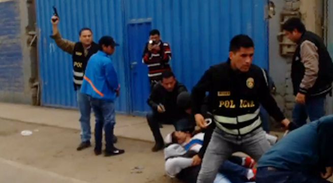 Policía detuvo a cuatro miembros de ‘Los Injertos de Puente Piedra’