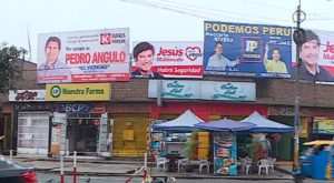 Propaganda informal se apodera de las calles de San Juan de Lurigancho