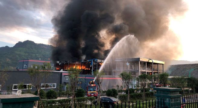 China: Mueren 19 personas tras explosión en planta química