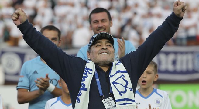 Diego Armando Maradona asume como presidente de un club europeo de primera división