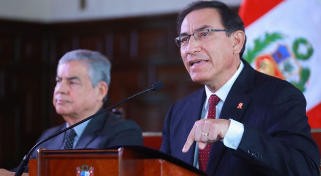 Presidente Martín Vizcarra convoca al Congreso a legislatura extraordinaria este viernes