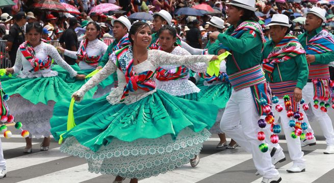 Elenco Nacional de Folclore abrirá Gran Parada Militar del 29 de julio