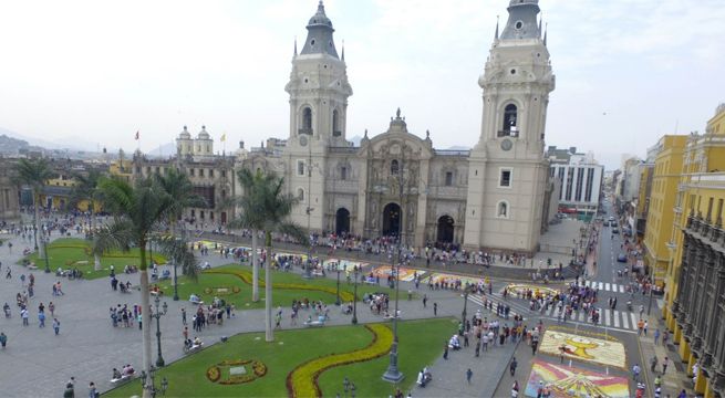 Calles del centro de Lima se cierran hoy por actividades oficiales de Fiestas Patrias
