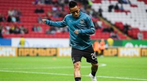 Así fue el debut de Christian Cueva en la Premier League de Rusia