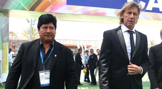 Edwin Oviedo se pronunció sobre posibilidades de continuidad de Ricardo Gareca