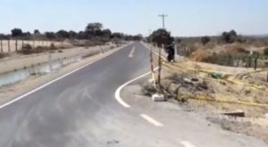 Piura: insólito diseño de carretera pone en peligro a conductores