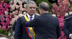 Iván Duque asumió como nuevo presidente de Colombia