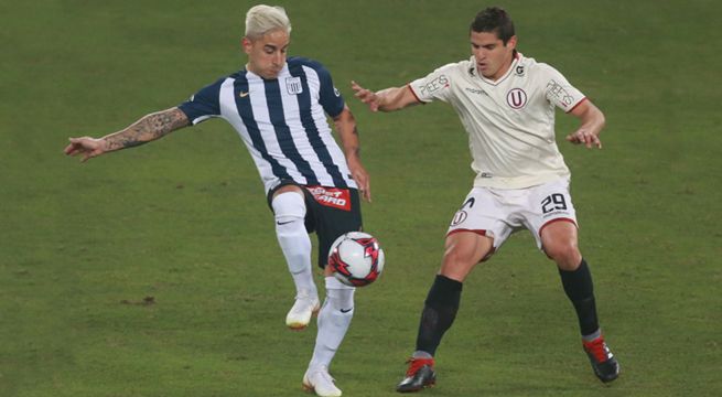 Alianza Lima y Universitario igualaron 1-1 en el clásico del fútbol peruano