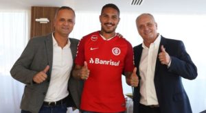 Paolo Guerrero es anunciado de manera oficial como jugador del Internacional de Porto Alegre