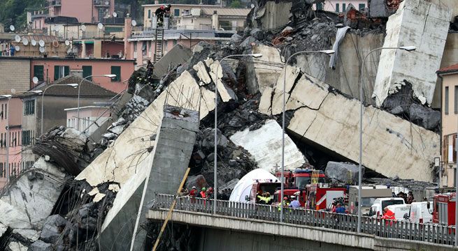 Derrumbe de puente en Italia: Cifra de muertos sube a 42 y un peruano figura entre las víctimas