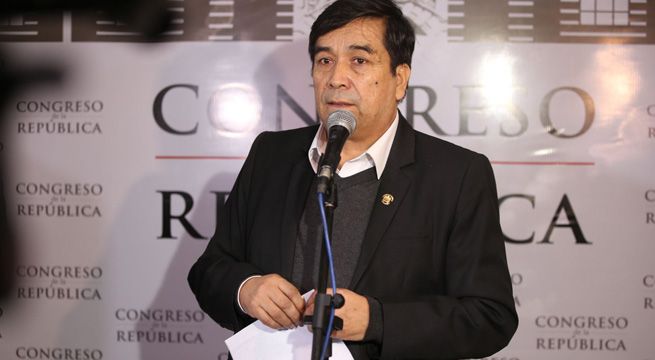Congreso de la República levanta inmunidad parlamentaria a Benicio Ríos