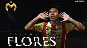 Edison Flores es anunciado oficialmente como nuevo jugador del Monarcas Morelia