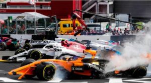 Fernando Alonso protagoniza tremendo accidente en la Fórmula 1