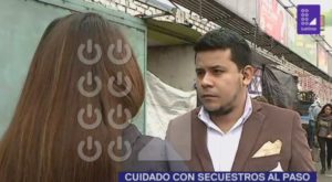 Independencia: joven cuenta en vivo como fue secuestrada por falsos colectiveros