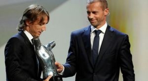 Luka Modric: croata fue elegido el mejor jugador UEFA de la pasada temporada