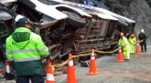 Trágico accidente en la carretera Central deja al menos cinco muertos