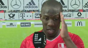 Luis Advíncula: “Contento por el gol, pero no sirve de nada”