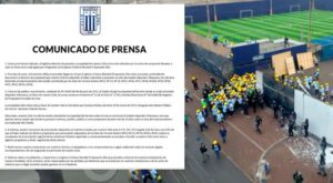 Alianza Lima solicita a iglesia evangélica que se retire del estadio ‘Matute’