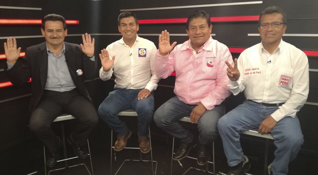 Mi Perú: candidatos a la alcaldía debatieron planes de gobierno