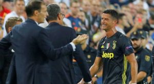 El llanto desconsolado de Cristiano Ronaldo tras ser expulsado de partido de Champions League