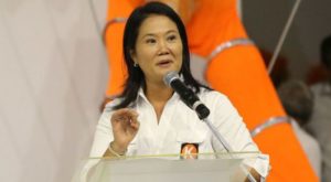 Keiko Fujimori: “El Perú no está para golpes de Estado”