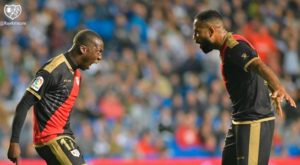 Luis Advíncula y la jugada que terminó en gol del Rayo Vallecano