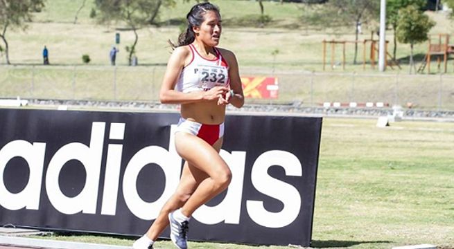 Atletismo: Saida Meneses obtiene medalla de oro en el Sudamericano U23