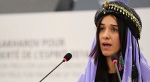 Nadia Murad asegura que premio Nobel honra a todas las  víctimas de violencia sexual