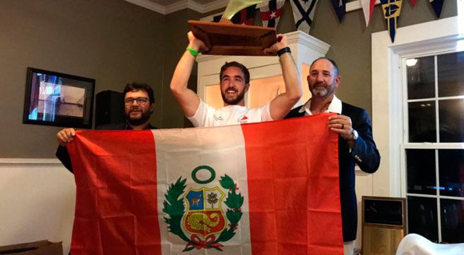 Peruano Jean Paul de Trazegnies se corona campeón mundial sunfish