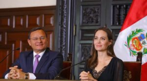 Angelina Jolie agradece al pueblo peruano por solidaridad con venezolanos