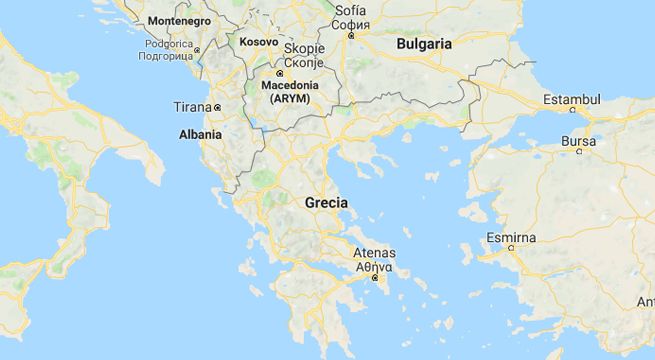 Terremoto de magnitud 7,0 sacudió la costa de Grecia