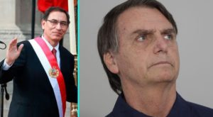 Martín Vizcarra saludó al presidente electo de Brasil Jair Bolsonaro