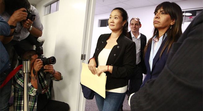 Keiko Fujimori niega «blindaje» a exjuez supremo César Hinostroza