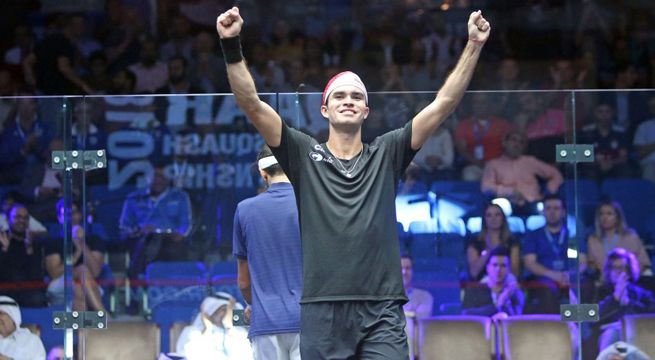 El peruano Diego Elías derrotó al campeón del mundo de squash de manera sorprendente