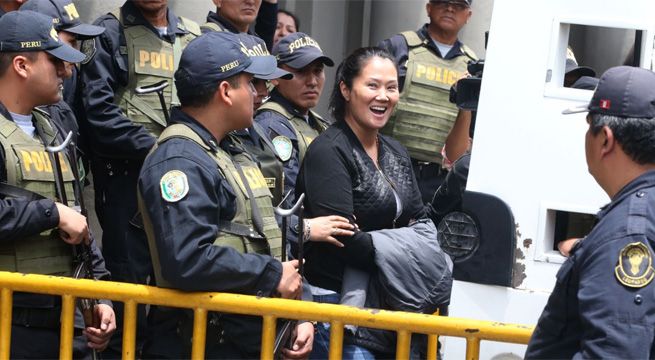 Keiko Fujimori cumplirá prisión preventiva en ambiente que ocupó Nadine Heredia