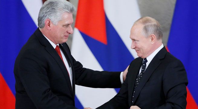 Rusia ayudará con préstamo de 38 millones de euros a Cuba para comprar armas