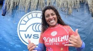 Analí Gómez se coronó campeona de surf en Chile