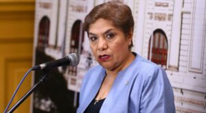 Luz Salgado fue designada como secretaria general de Fuerza Popular