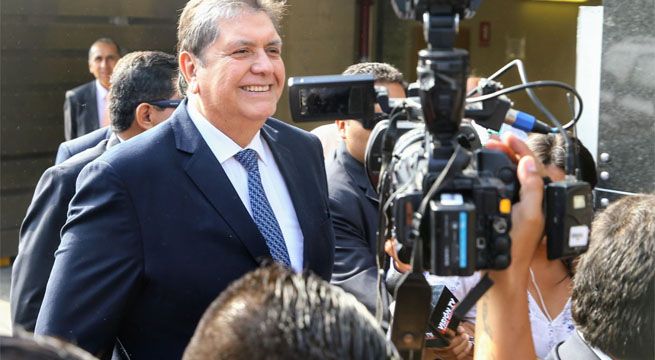 Alan García: José Domingo Pérez interrogará al expresidente